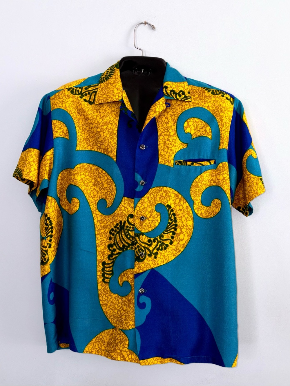 Men's Vintage 60’s Casual Kamehameha Shirt